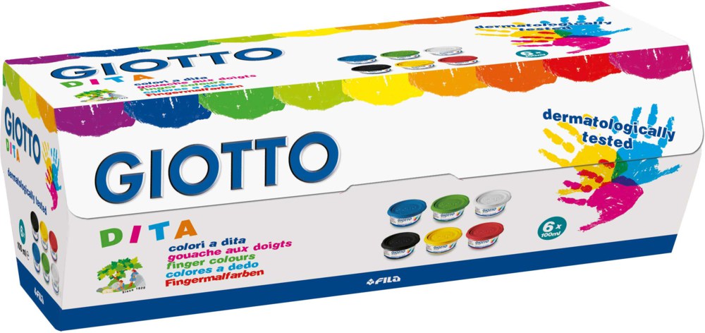 004-534100 Fingermalfarbe, Giotto Dita  L