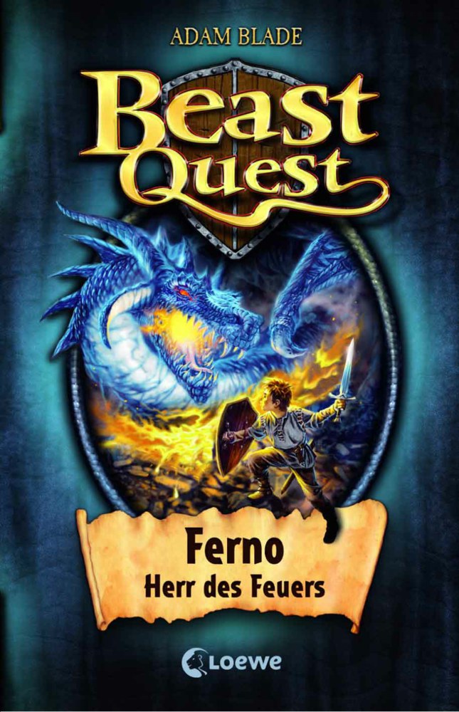 019-6155 Beast Quest, Band 1,  Ferno, H