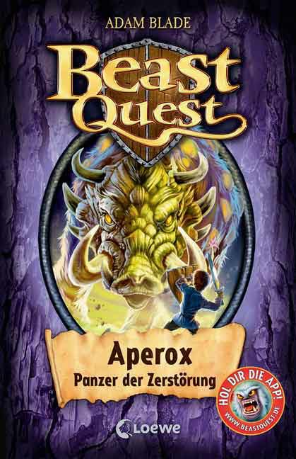 019-8487 Beast Quest - Aperox, Panzer d