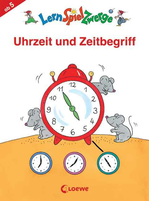 019-8647 LernSpielZwerge - Uhrzeit & Ze