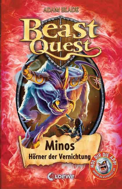 019-8956 Beast Quest, Band 50 - Minos, 