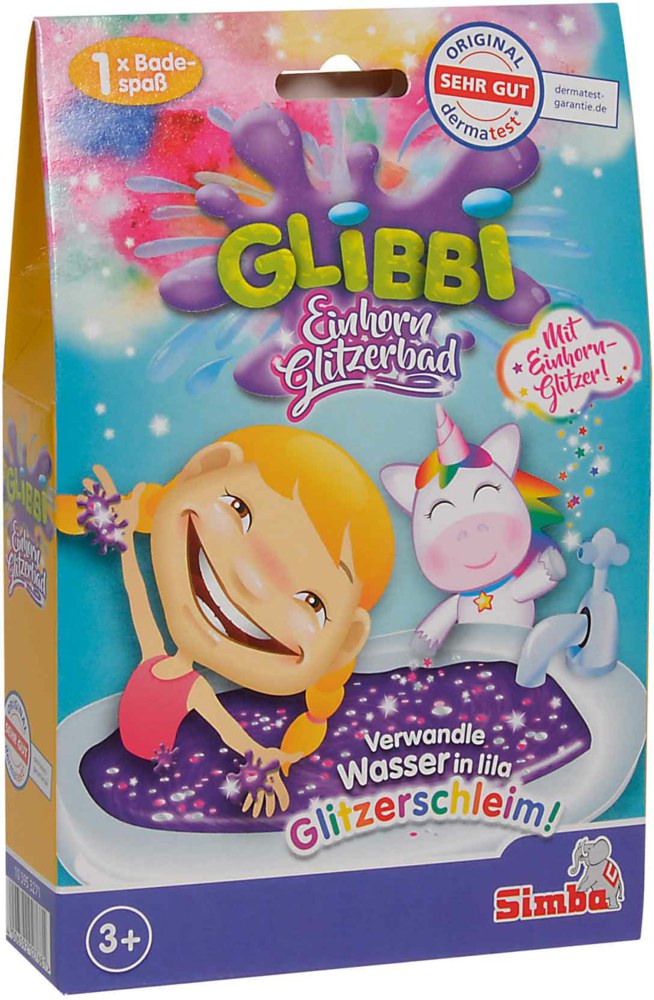 020-105953271 Glibbi Einhorn Glitzerbad Simb