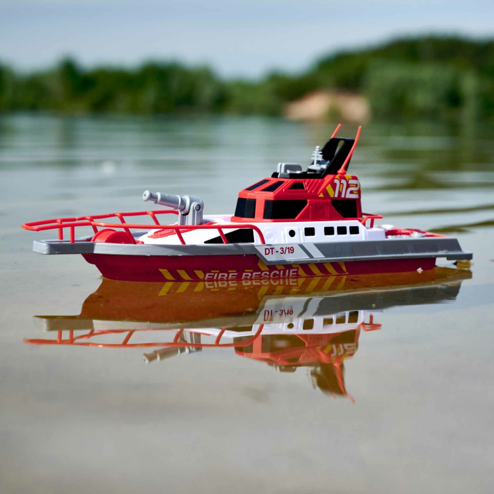 201107000 4006333074714 RC Fire Boat, RTR Feuerwehr Dickie Toys RC,  Spielzeugboot, mit