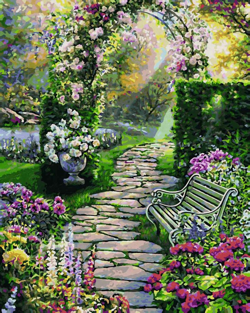 020-609130804 Mein schöner Garten Malen nach