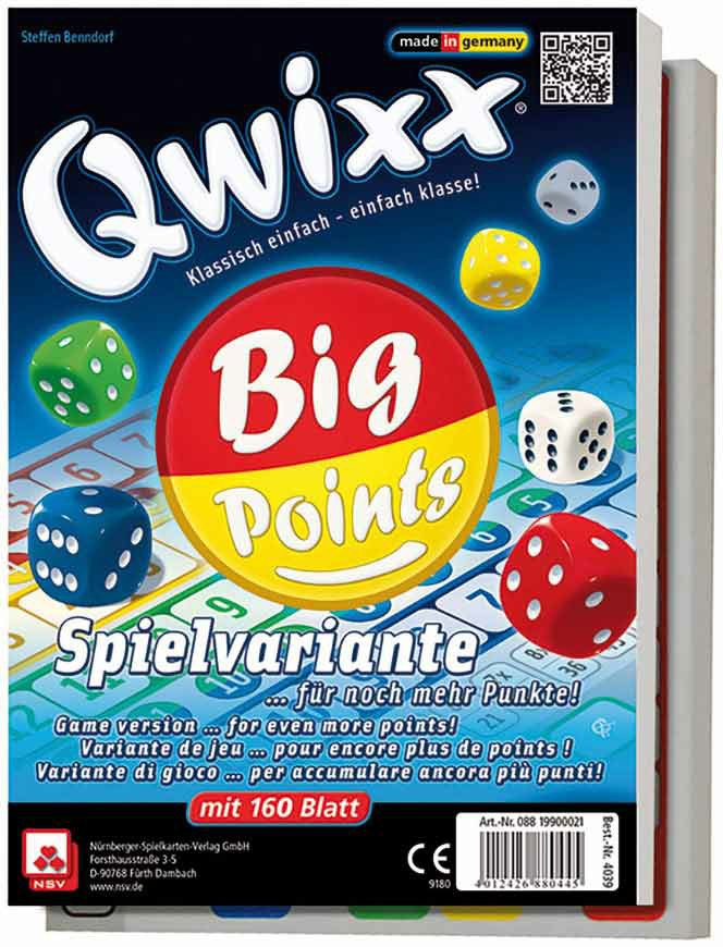 029-4039 Qwixx Big Points Ersatz-Blöcke