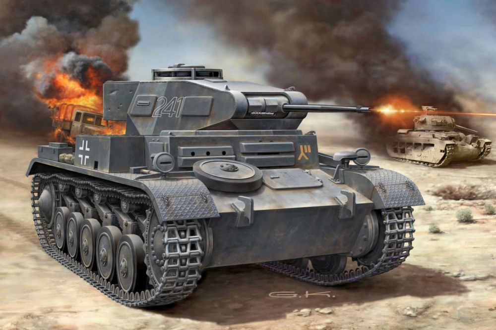 041-03229 Kampfpanzer II Ausführung F Re