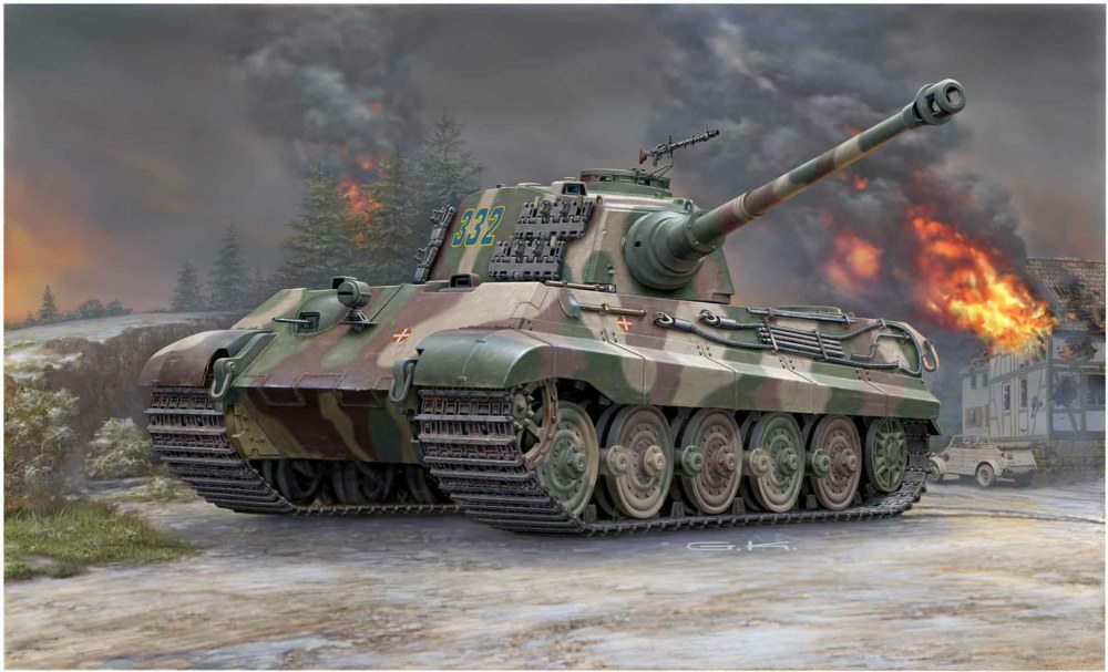 041-03249 Tiger II Ausf.B Henschel Turre