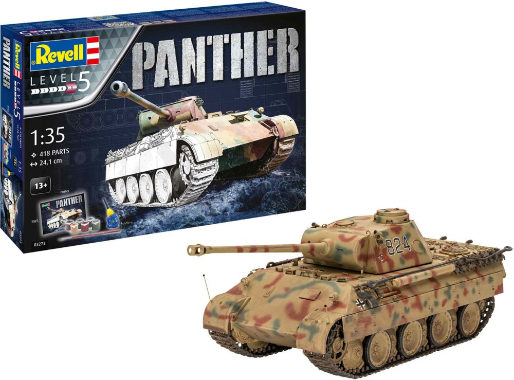 041-03273 Geschenkset Panther Ausf. D   