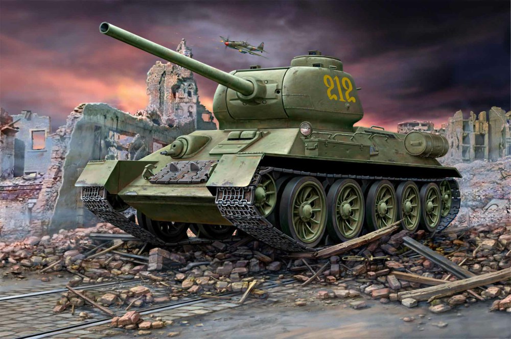 041-03302 Sowjetischer Panzer T-34/85   