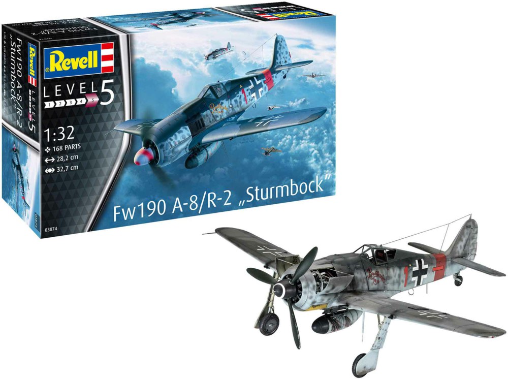 041-03874 Jagdflugzeug Fw190 A-8 Sturmbo