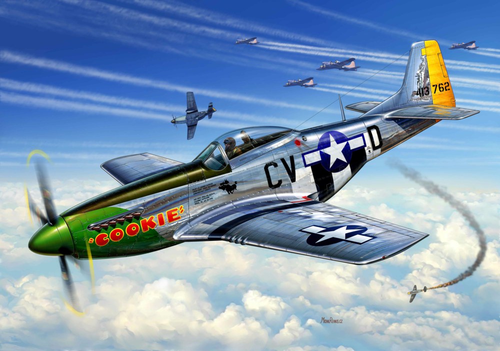041-04148 Kampfflugzeuge P-51D Mustang R