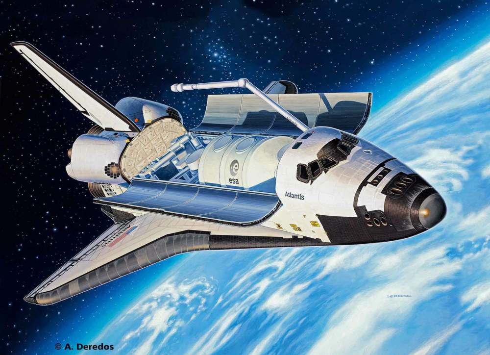 041-04544 Space Shuttle Atlantis 04544 M