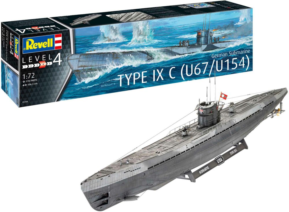 041-05166 German Submarine Type IXC U67/