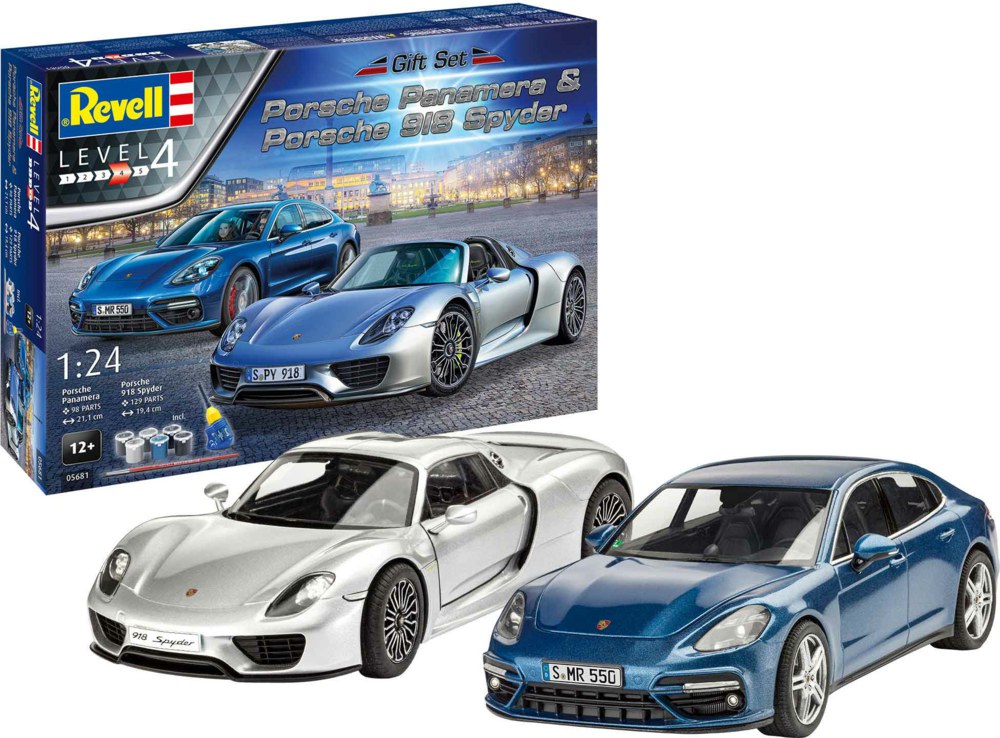 041-05681 Porsche Set Revell, Modellbaus