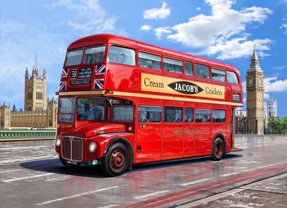 041-07651 London Bus Revell Modellbausat