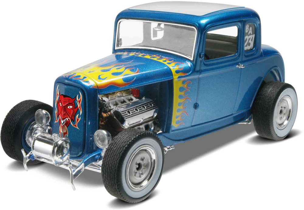 041-14228 '32 Ford 5 Window Coupe Revell