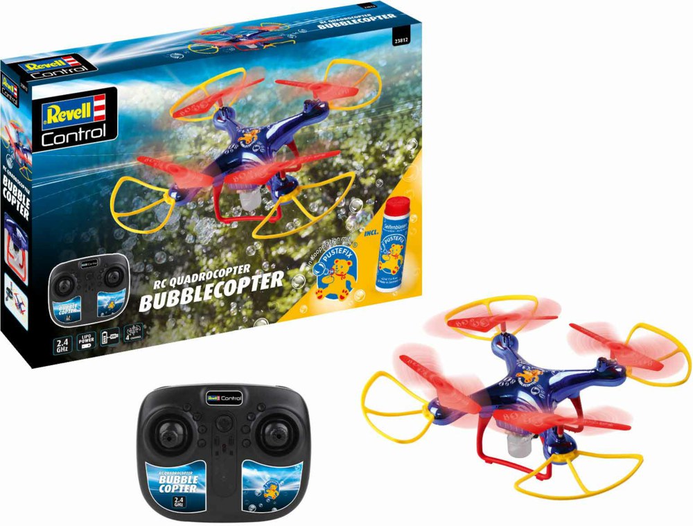 041-23812 RC Quadrocopter Bubblecopter  