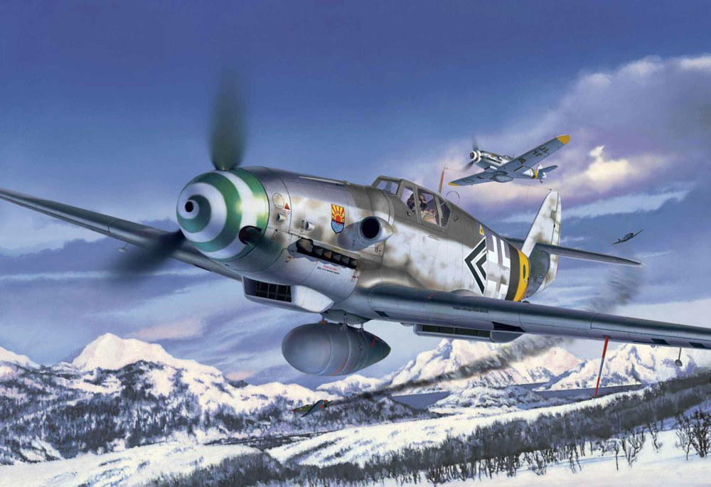 041-63653 Model Set Messerschmitt Bf109G