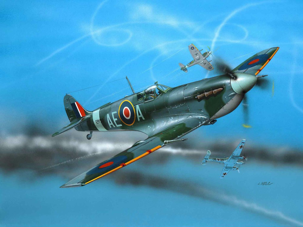041-64164 Model Set Spitfire Mk V Revell