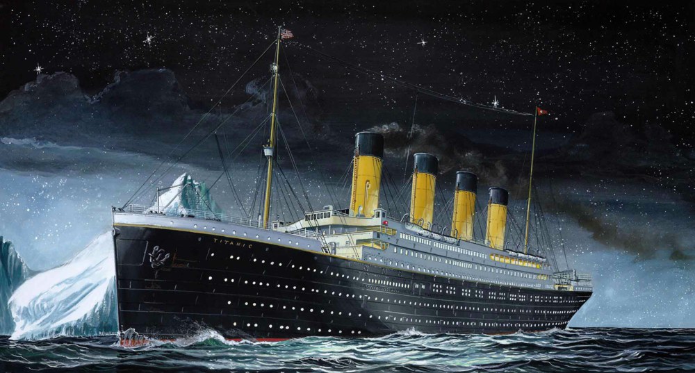 041-65804 Model Set R.M.S. Titanic Revel