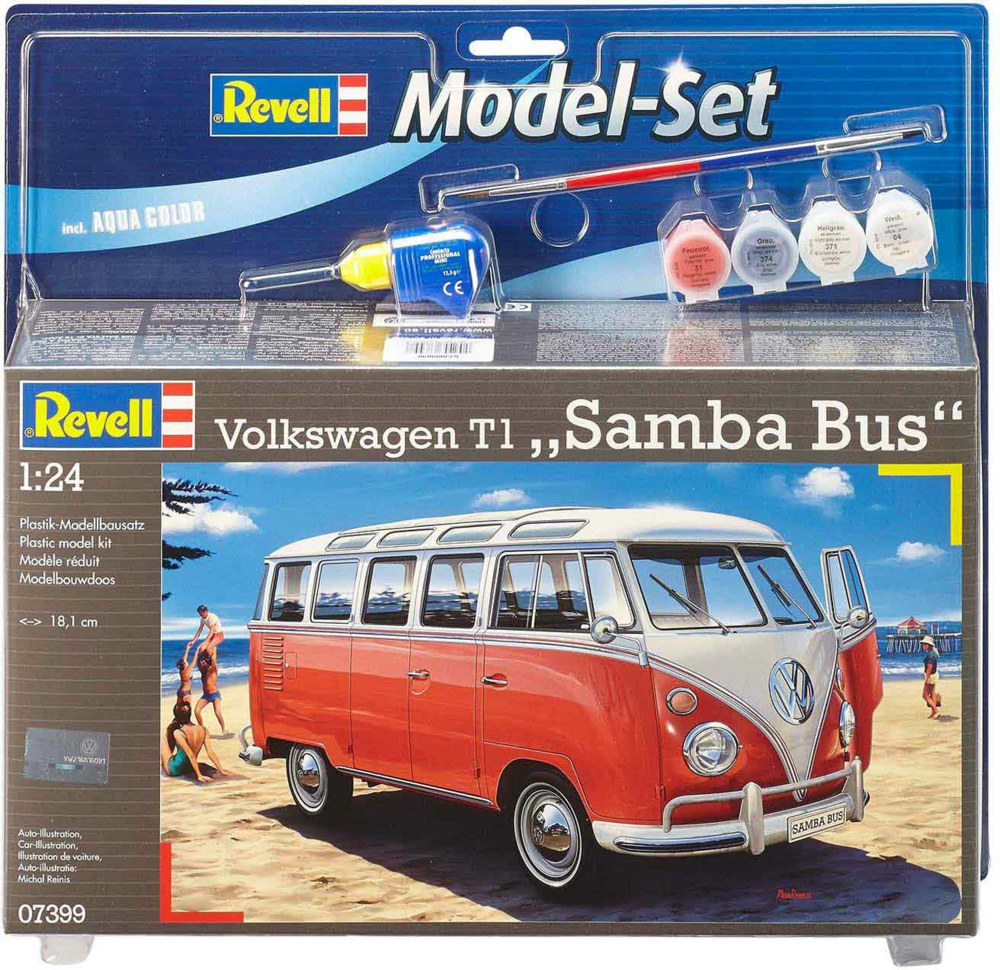 041-67399 Model Set VW T1 Samba Bus     