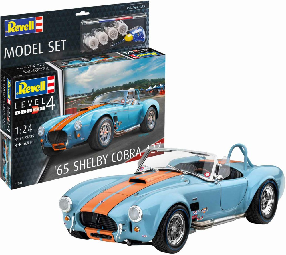 041-67708 Model Set '65 Shelby Cobra 427