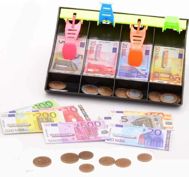 062-27539 Euro-Kinder Spielgeld mit Regi