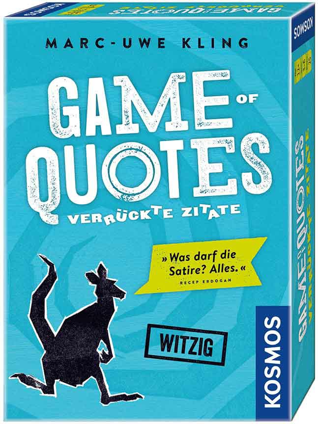064-692926 Game of Quotes - Verrückte Zit