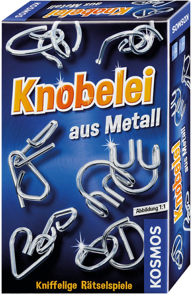 064-711221 Knobelei aus Metall - Mitbring