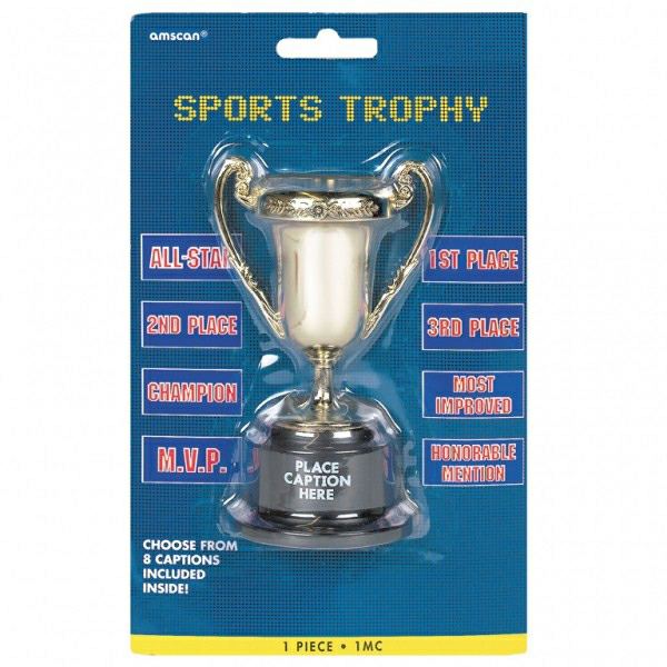 079-76564 Sport-Pokal mit 8 Aufklebern A