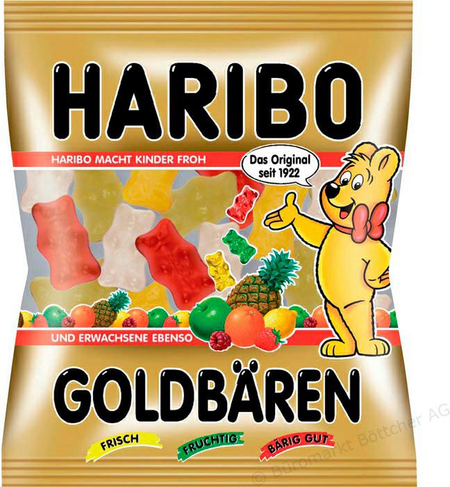 079-99630 Süßigkeiten Goldbären Minis   