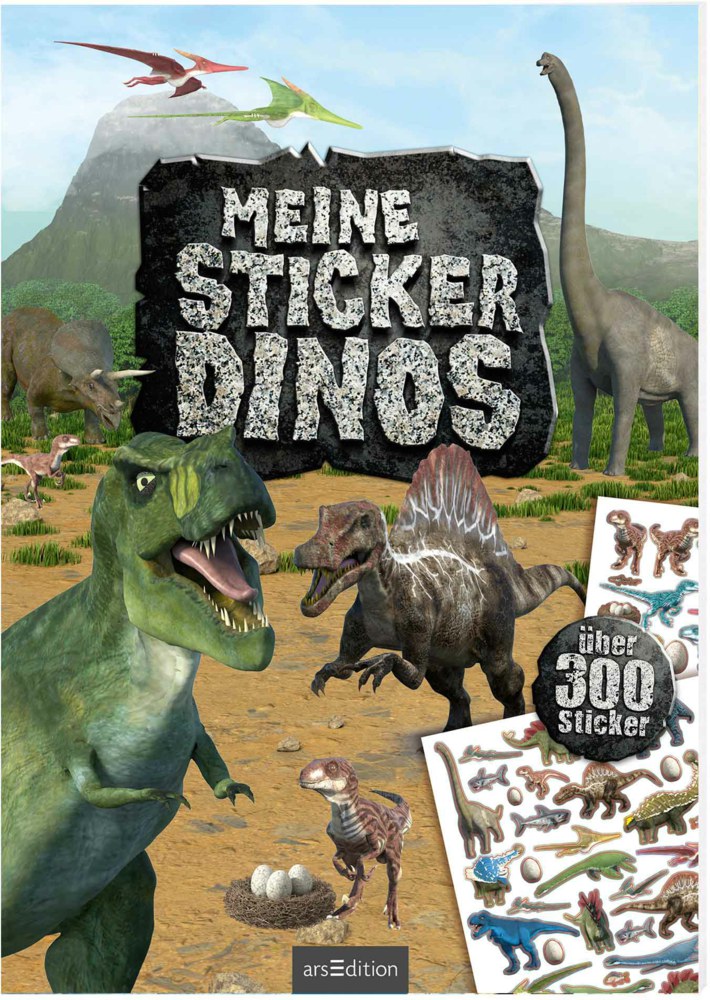 082-132779 Meine Sticker-Dinos, mit über 