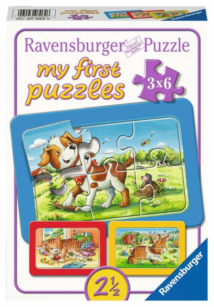 103-07062 My first Puzzles - Meine Tierf