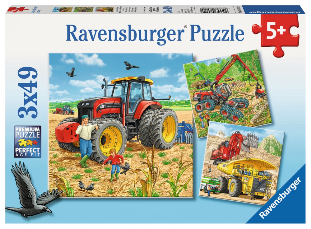 103-08012 Große Maschinen Ravensburger K