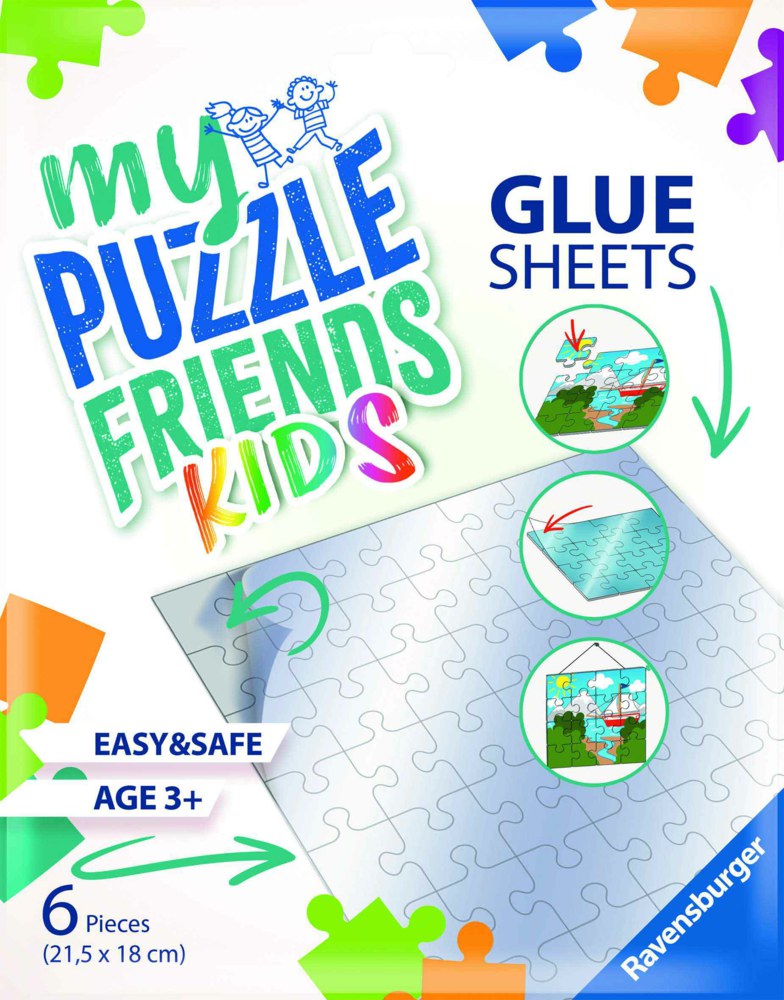 103-13301 My Puzzlefriends Glue Sheets -