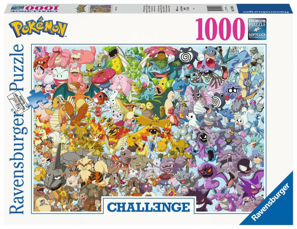 103-15166 Pokemon Challenge Puzzle Raven