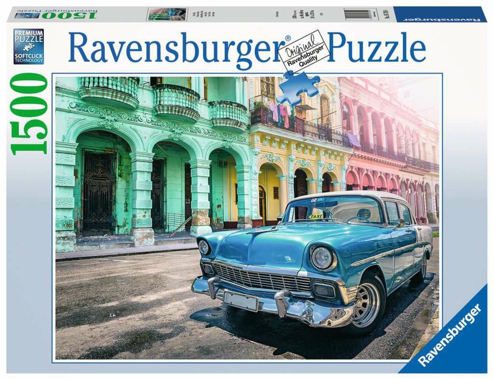 103-16710 Cuba Cars Ravensburger Puzzle,