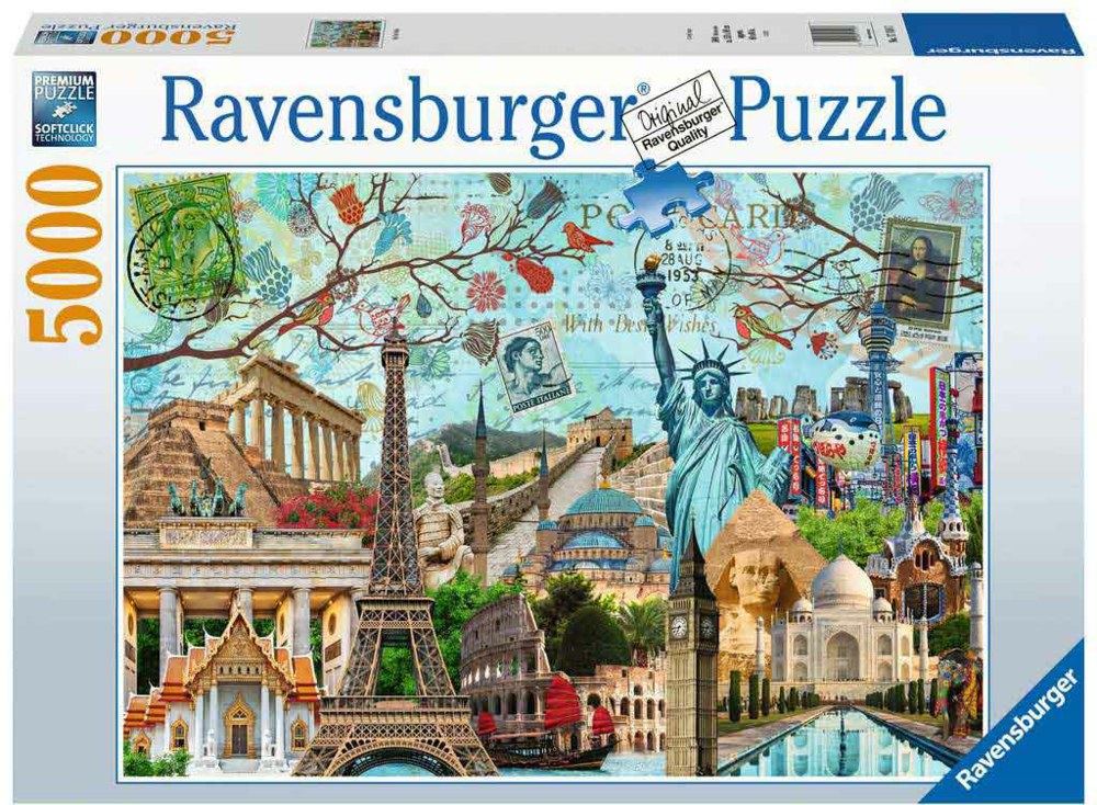 103-17118 Big City Collage Ravensburger 