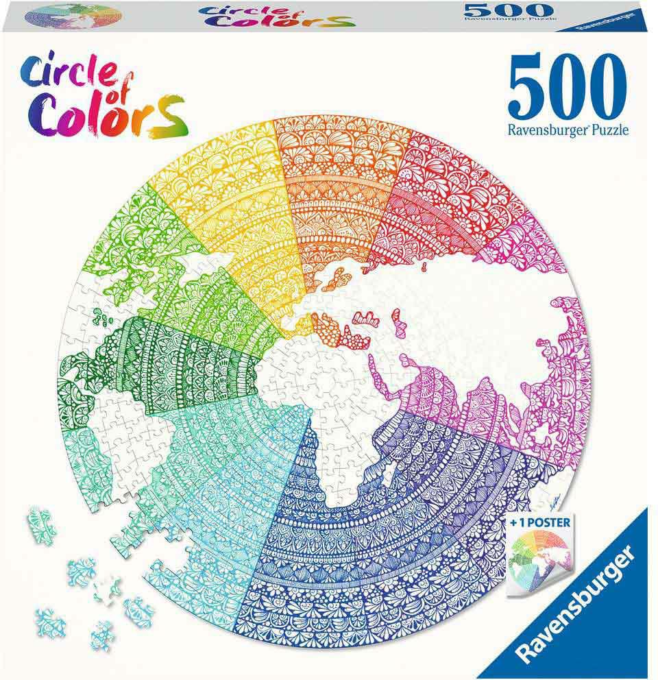 103-17168 Circle of Colors  - Mandala Ra