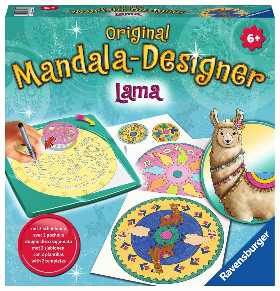 103-28519 Midi Mandala-Designer Lama    