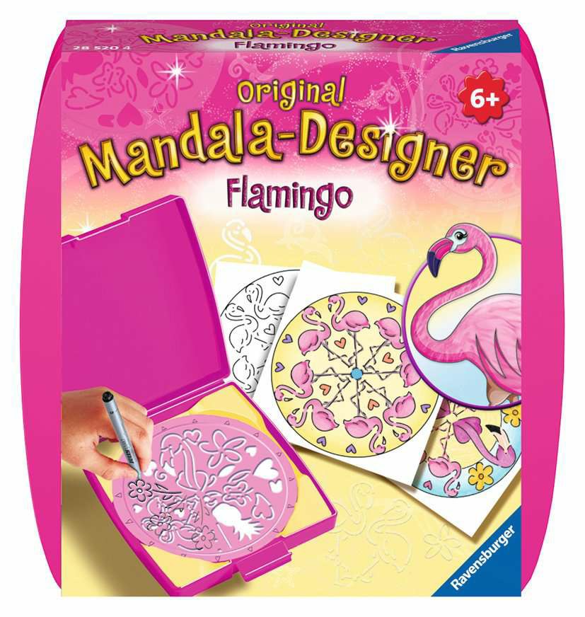 103-28520 Mini Mandala-Designer Flamingo