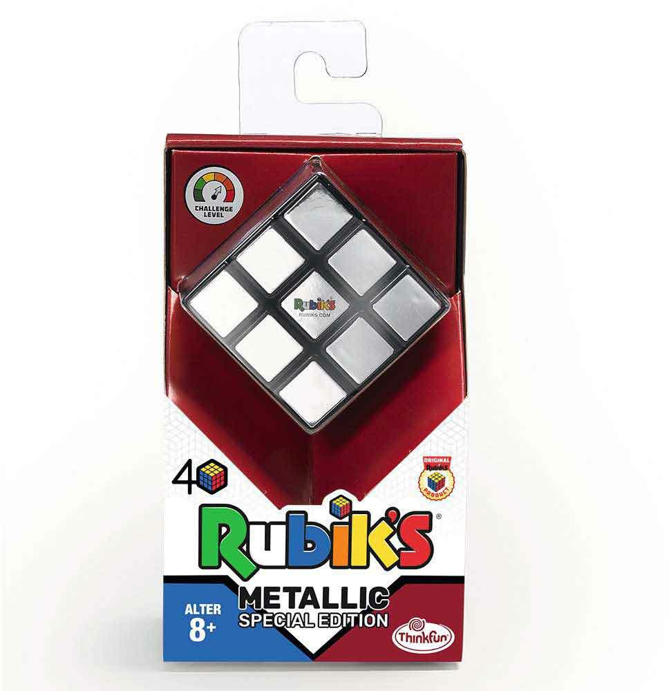 103-76430 Rubik's Cube - Metallic       