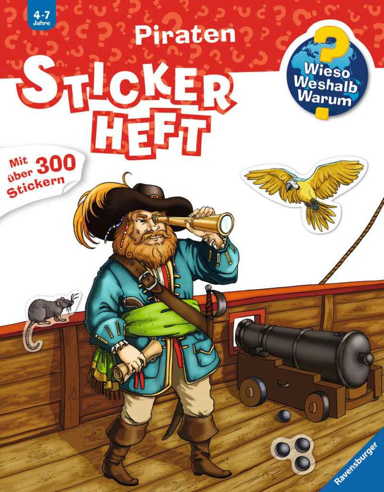 106-32941 WWW Stickerheft: Piraten      