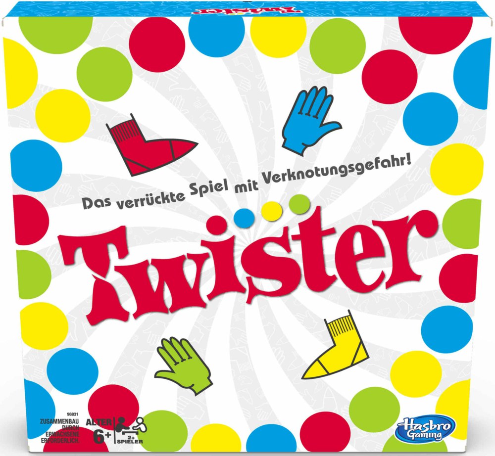 110-98831398 Twister Hasbro Gaming, Bewegun