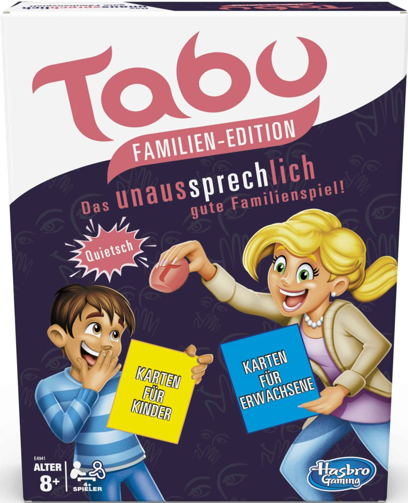 110-E4941100 Tabu Familien Edition Hasbro G
