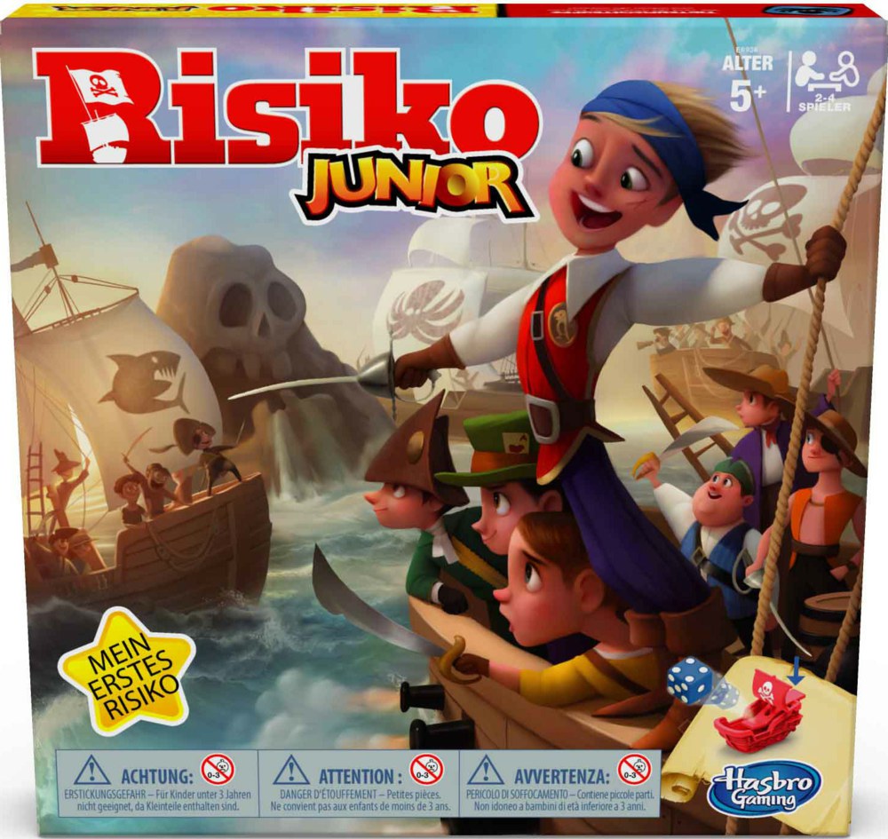 110-E6936100 Risiko Junior Hasbro Gaming, B