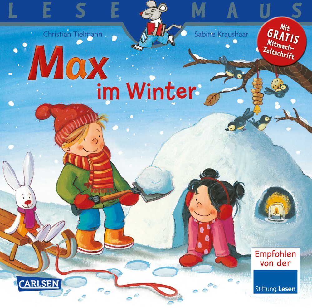 114-108463 Lesemaus 63: Max im Winter Car