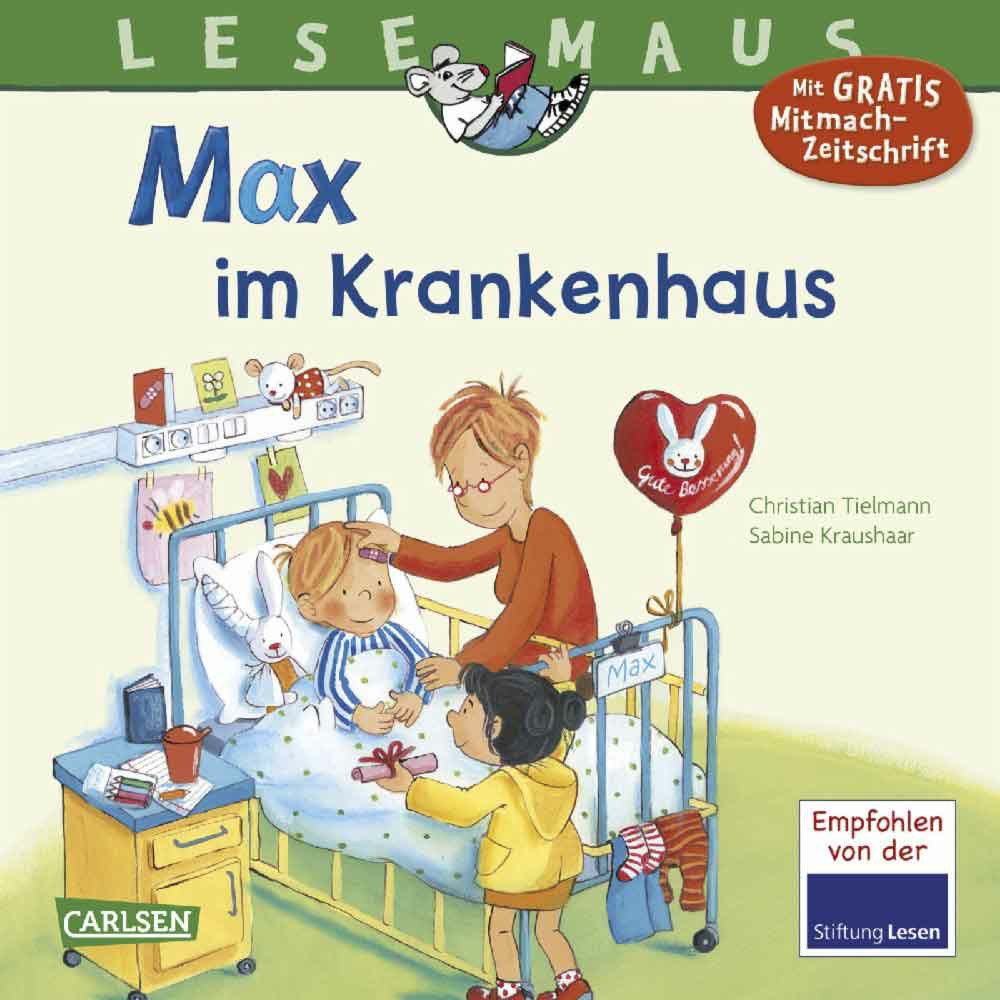114-108964 Lesemaus, Nr. 64, Max im Krank