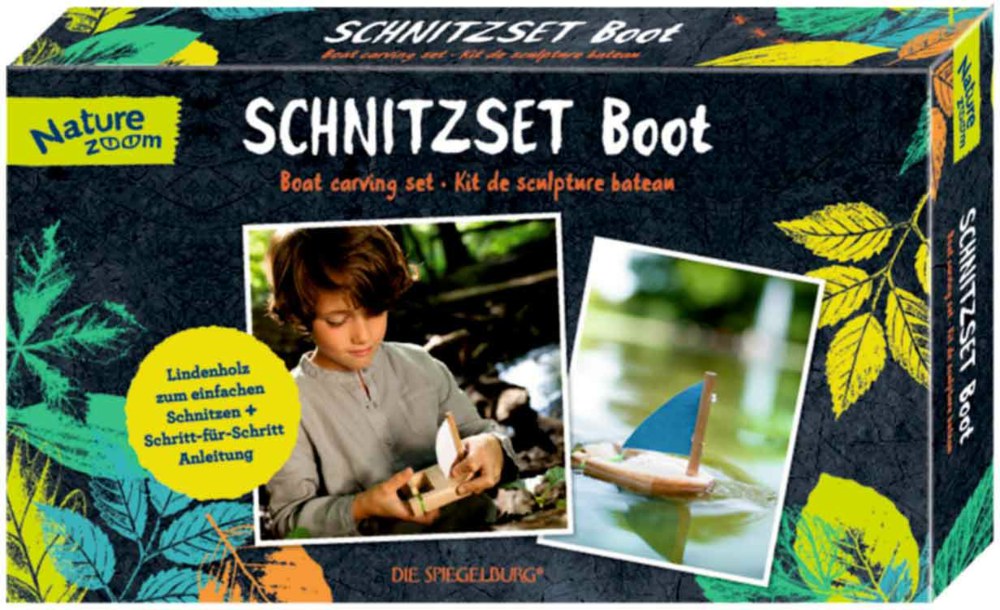 117-13885 Schnitzset Boot Nature Zoom Sp