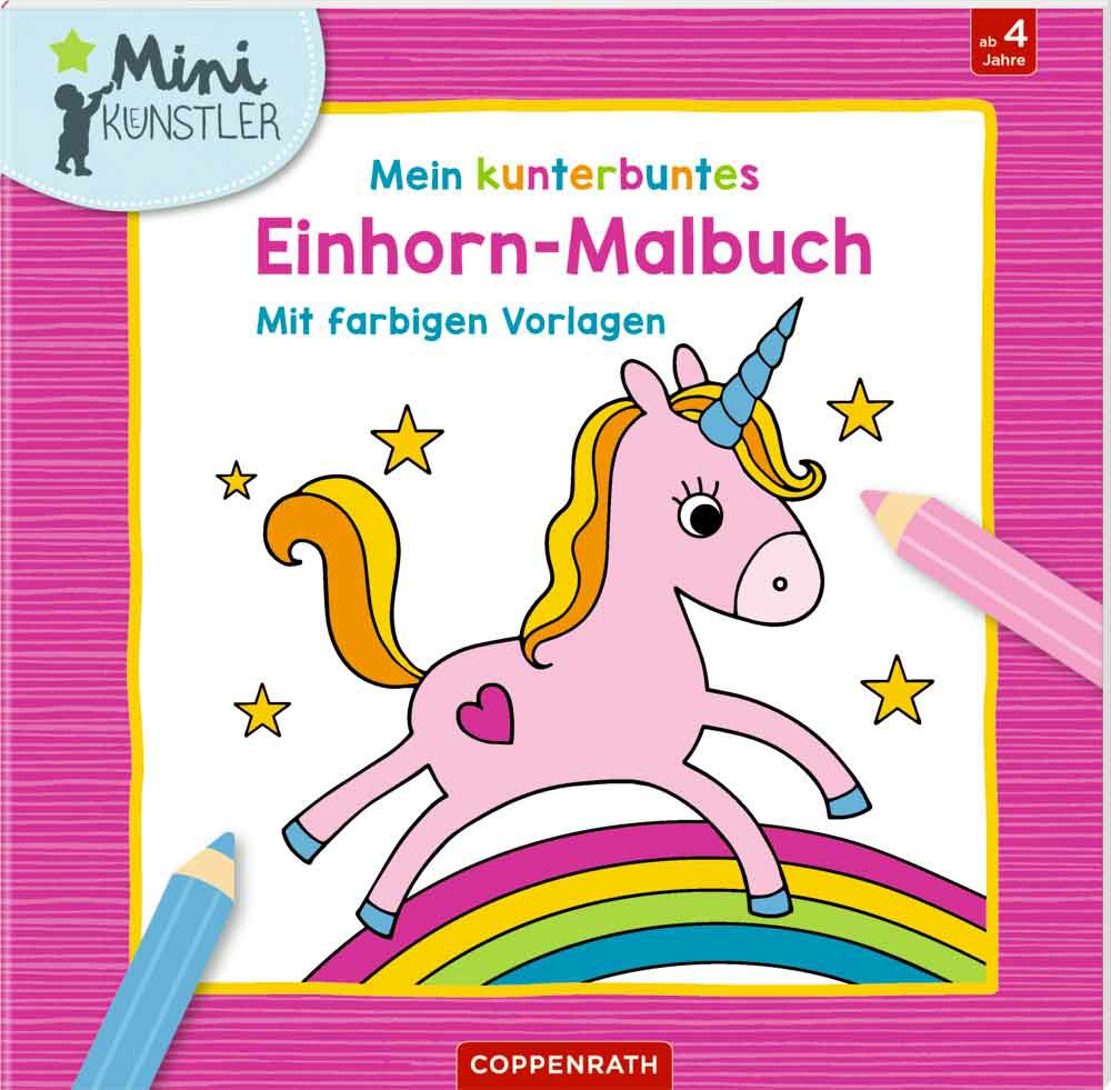 118-63498 Mein kunterbuntes Einhorn-Malb